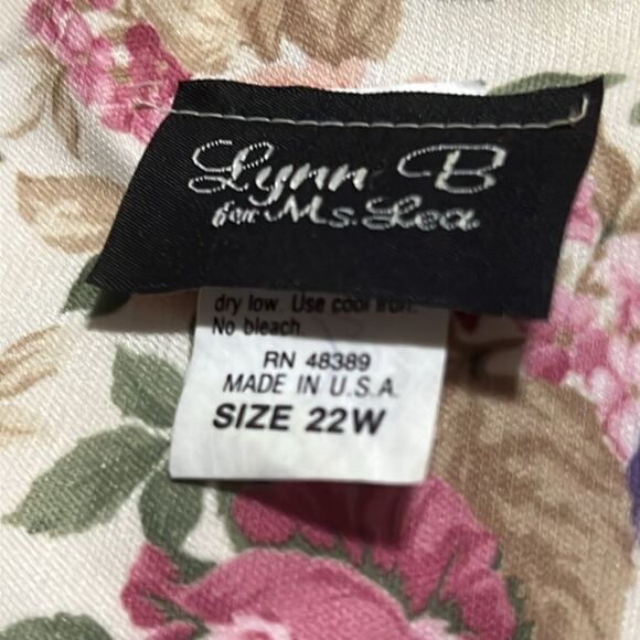 Vintage 2 piece dress ensemble. Size 22W - Picture 8 of 11